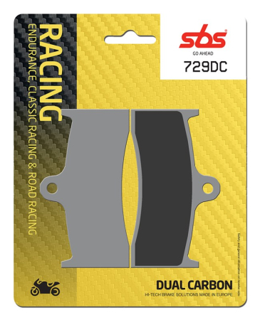 CONSUMABILE SI INTRETINERE - SBS - placute frana 729DC - Racing [Dual Carbon]