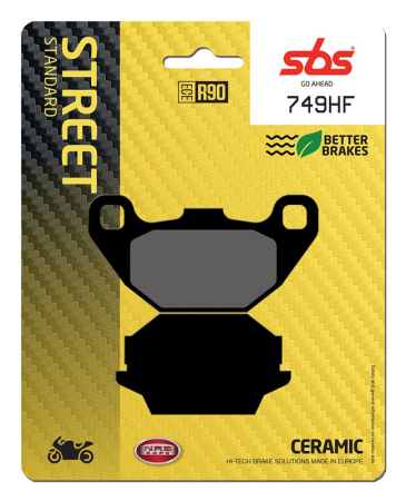 Frane - SBS - placute frana 749HF - Street [Ceramic]