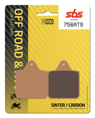 Frane - SBS - placute frana 756ATS - Offroad & ATV [Sinter / Carbon]