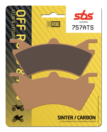 Frane - SBS - placute frana 757ATS - Offroad & ATV [Sinter / Carbon]