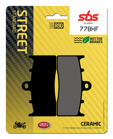 Frane - SBS - placute frana 778HF - Street [Ceramic]