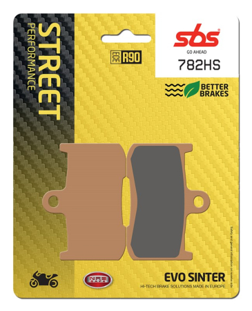 CONSUMABILE SI INTRETINERE - SBS - placute frana 782HS - Street [Sinter]