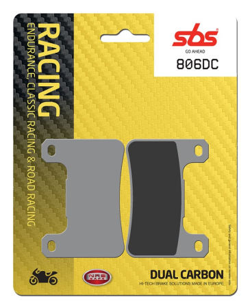 Frane - SBS - placute frana 806DC - Racing [Dual Carbon]