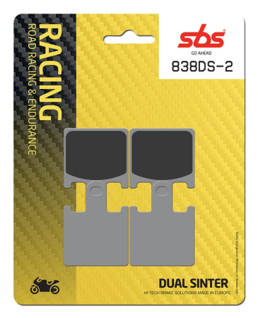 Frane - SBS - placute frana 838DS-2 - Racing [Dual Sinter]