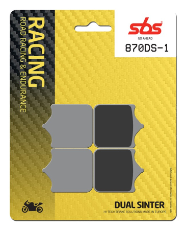 Frane - SBS - placute frana 870DS-1 - Racing [Dual Sinter]