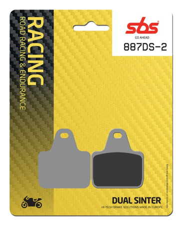 Frane - SBS - placute frana 887DS-2 - Racing [Dual Sinter]