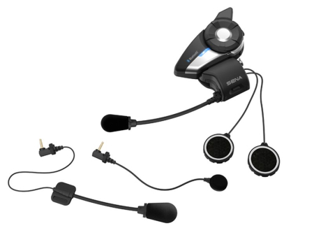 Accesorii moto și ATV - SENA intercom moto 20S EVO Bluetooth 4.1, până la 2000 m, cu difuzoare HD Speakers și kit universal de microfoane (fără radio), 1 set - înlocuiește 20S EVO-10