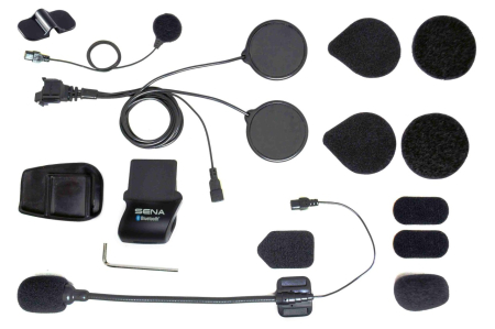 Accesorii moto și ATV - SENA kit de montaj pentru intercom SMH5, SMH5-FM și SPH10H-FM, cu kit universal de microfoane