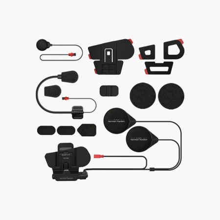 Accesorii moto și ATV - SENA kit de montaj pentru intercomul 60S, cu kit universal de microfoane și difuzoare Harman Kardon