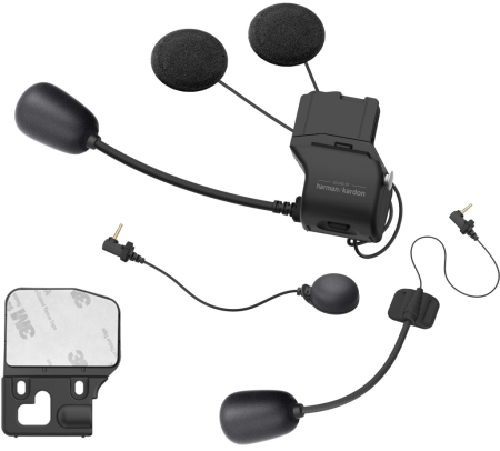 Accesorii moto și ATV - SENA kit de montaj pentru intercomurile 50S / 30K / 20S EVO, cu sistem audio Harman Kardon, kit universal de microfoane și difuzoare