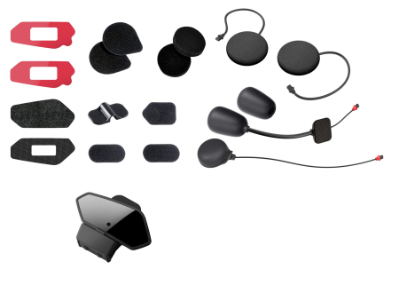 Accesorii moto și ATV - SENA kit de montaj (prindere, difuzoare, microfoane, stickere și protecții) pentru intercomul 50R Harman Kardon