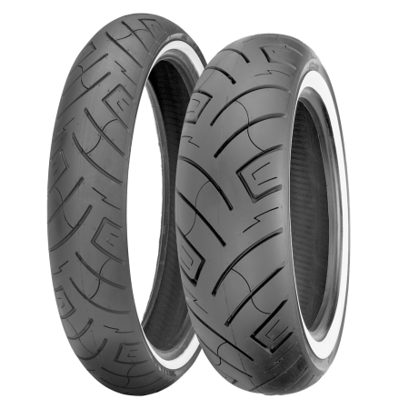 Anvelope moto si scutere - SHINKO Anvelopa 130/80-17 SR777 65H TL WW Fata  Talon Alb  DOT 11/2025