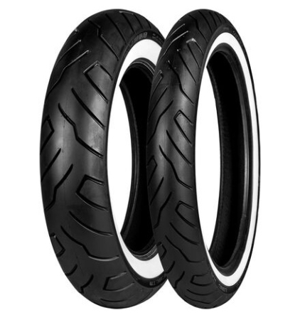 Anvelope moto si scutere - SHINKO Anvelopa 180/55B18 999 84H TL REINF WW Talon Alb  Spate DOT 28/2025