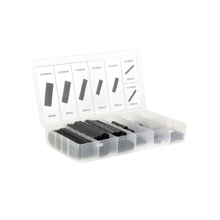 Accesorii diverse - SIFAM - Cutie cu 127 tuburi termocontractibile, diverse dimensiuni