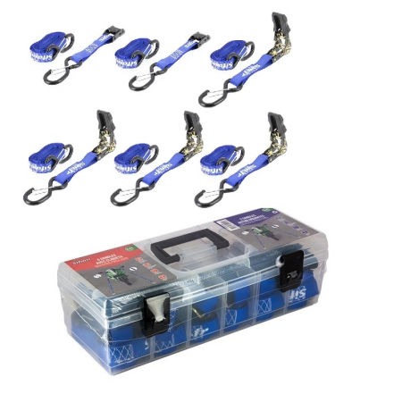 Chingi si acccesorii  legat - SIFAM - CUTIE PLASTIC CU KIT 6 CHINGI [4 X KD-SAN63005 + 2 X KD-SAN63002]