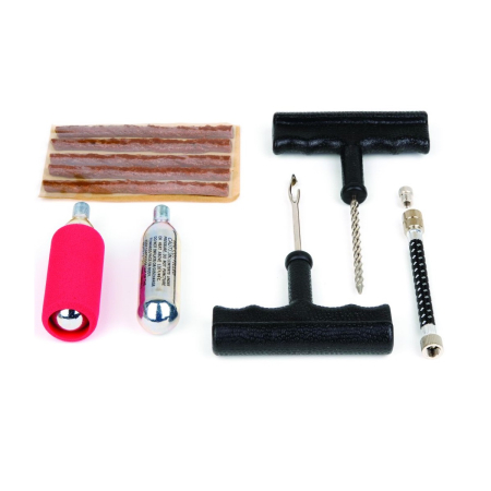 Utile sa ai la drum! - SIFAM - Kit reparatie pana [ANVELOPA TUBELESS] + kit 2 x CO2