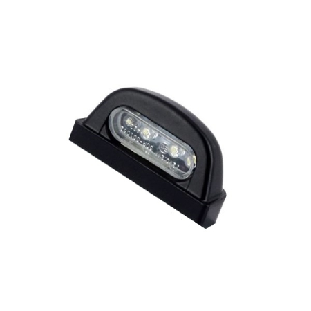 Stopuri si lumini de numar - SIFAM - LAMPA NUMAR METALICA CU 4 LEDURI, DISTANTA GAURI 45mm