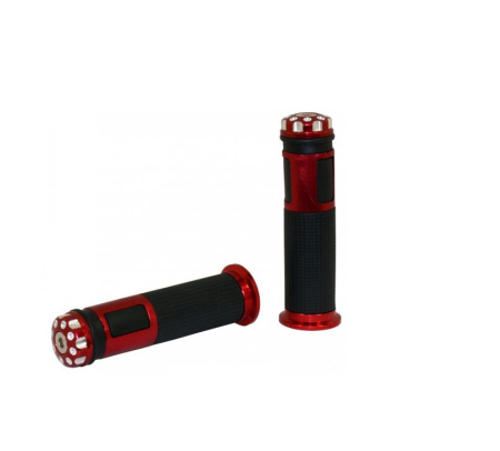 Accesorii pentru Ghidon - SIFAM - Mansoane + METAL [128mm, diam. 22/24mm] - CU CAPETE DE GHIDON