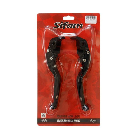 Manete Sport - SIFAM - Set manete CNC [reglabile / pliabile ] - DUCATI HYPERMOTARD 796 - DUCATI MONSTER 696
