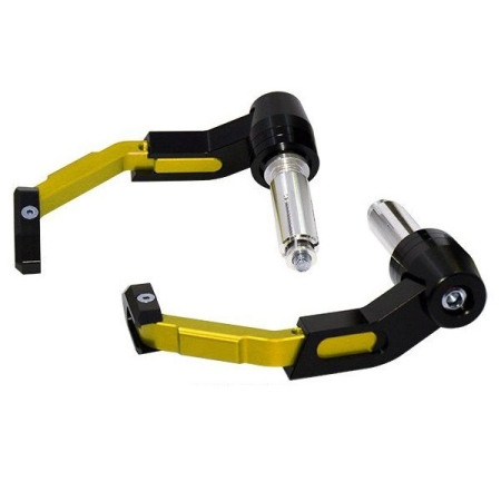 Manete Sport - SIFAM - Set protectii leviere FRANA/AMBREIAJ [diam. 13mm - 17mm] AURIU - METAL CNC