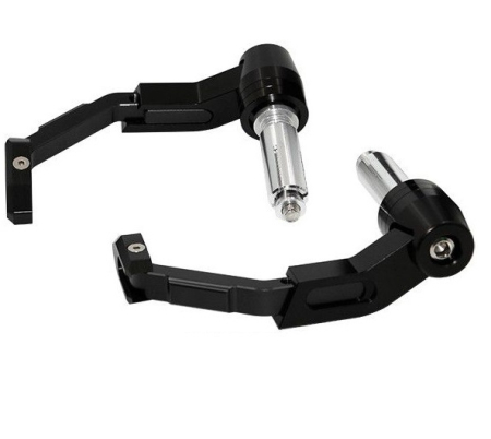 Manete Sport - SIFAM - Set protectii leviere FRANA/AMBREIAJ [diam. 13mm - 17mm] NEGRU - METAL CNC