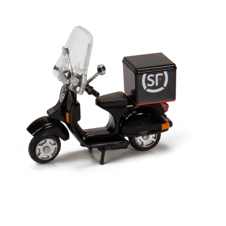 Idei de Cadou - Tiny Toys [1:35] - Scooter 29 Scooter SF Express, Black