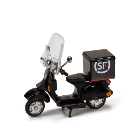 Idei de Cadou - Tiny Toys [1:35] - Scooter Cn18 Scooter SF Express, Black