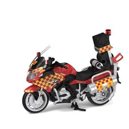 Idei de Cadou - Tiny Toys [1:43] - BMW R1200RT 2014 #89 'Firefighters', Red/Black