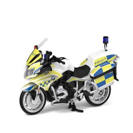 Idei de Cadou - Tiny Toys [1:43] - BMW R1200RT-P #88 'Police' [Am6810] Yellow/Blue