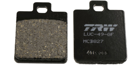 Sistem de frânare - TRW - placute frana KH260 GILERA RUNNER 50 '99-'06, STALKER 50 '97-'06, PIAGGIO LIBERTY 125 '98-'14, LIBERTY 200 '98-'08, NRG 50 '99-'04, MP3 125 '06-'13, VESPA ET2>ET4>LX>PX 50>125>150 '97-'17, PEUGE