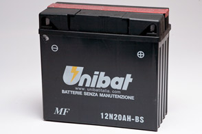 Baterii - UNIBAT - Acumulator cu intretinere 12N20AH-SM (Yuasa: 52015)