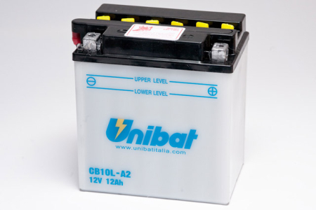 Baterii - UNIBAT - Acumulator cu intretinere CB10L-A2-SM (Yuasa: YB10L-A2)