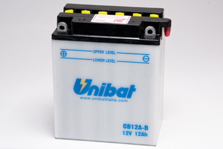 Baterii - UNIBAT - Acumulator cu intretinere CB12A-B-SM (Yuasa: YB12A-B)