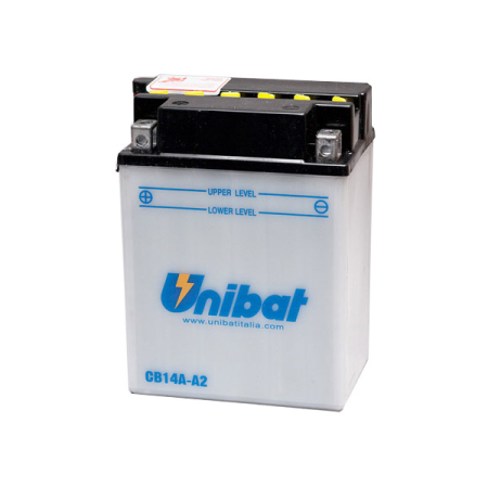 Baterii - UNIBAT - Acumulator cu intretinere CB14A-A2-SM (Yuasa: YB14A-A2)