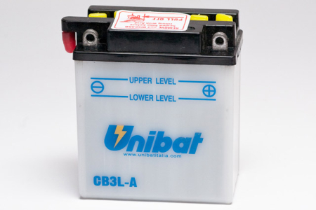 Baterii - UNIBAT - Acumulator cu intretinere CB3L-A-SM (Yuasa: YB3L-A)
