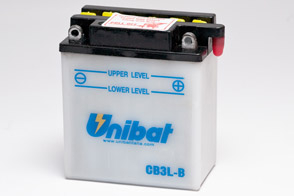 Baterii - UNIBAT - Acumulator cu intretinere CB3L-B-SM (Yuasa: YB3L-B)