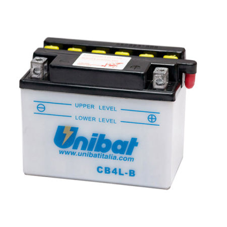 Baterii - UNIBAT - Acumulator cu intretinere CB4L-B-SM (Yuasa: YB4L-B)