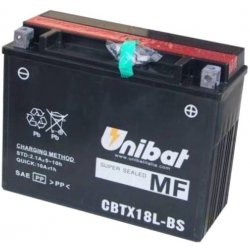 Baterii - UNIBAT - Acumulator fara intretinere CBTX18L-BS