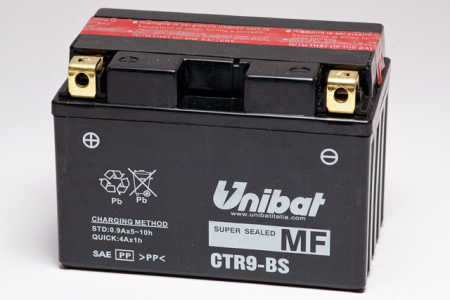 Baterii - UNIBAT - Acumulator fara intretinere CTR9-BS