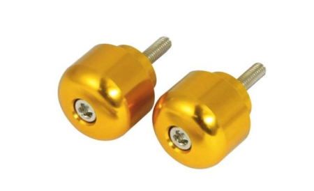 Ghidoane și accesorii - VICMA - capete ghidon M6X45 culoare auriu, HONDA CB, CBF, CBR, VFR, VTR 250-1300 1969-2008