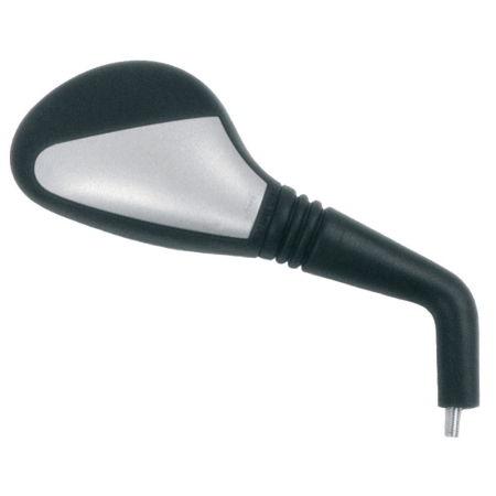 Oglinzi - VICMA - oglinda dreapta, diametru filetu 8 mm, filet stanga, negru/argintiu MBK YQ, YAMAHA YQ 50/100 1997-2006