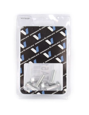 Parbrize - VICMA - set suruburi carenaj M5X15 argintiu