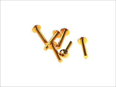 Parbrize - VICMA - set suruburi carenaj M5X30 culoare auriu (IMBUSOWA PLASKA)