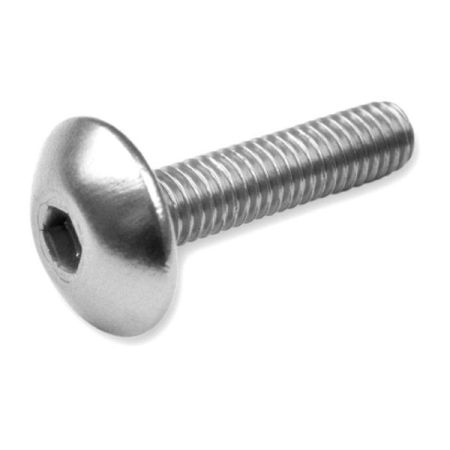 Parbrize - VICMA - set suruburi carenaj M6X25 argintiu