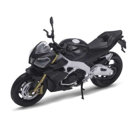 Idei de Cadou - Welly [1:18] - Aprilia Aprillia Tuono V4, Black