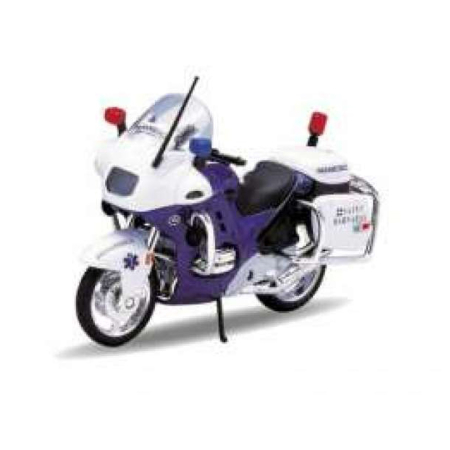 Idei de Cadou - Welly [1:18] - BMW R1100 RT 'Paramedics', Blue.White