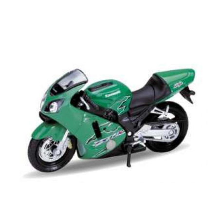 Idei de Cadou - Welly [1:18] - Kawasaki 2001 Ninja ZX-12R, Green