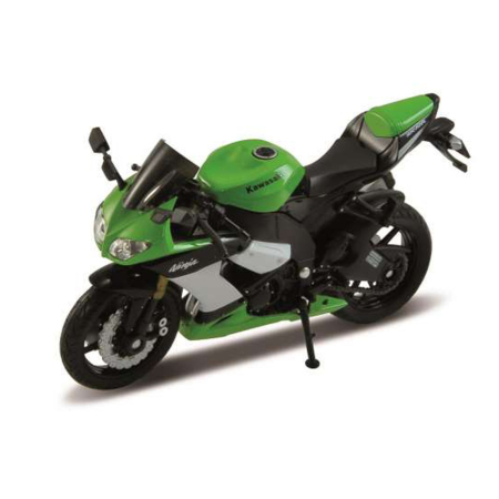 Idei de Cadou - Welly [1:18] - Kawasaki 2009 Ninja ZX-10R, Green