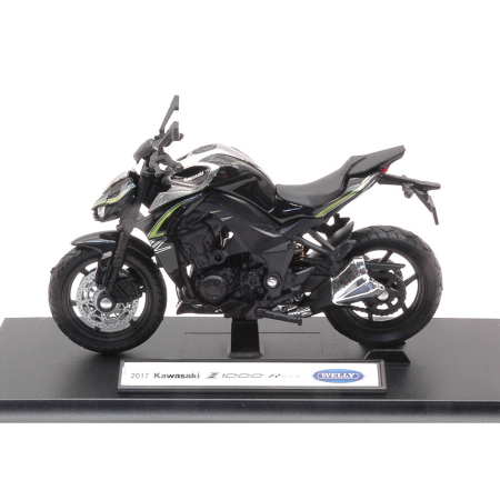 Machete - WELLY [1:18] - Kawasaki Z1000 R EDITION 2017 [nou]