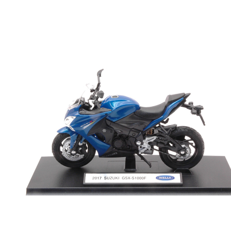 Machete - WELLY [1:18] - Suzuki GSX-S1000F 2017 [nou]
